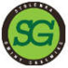Logo stołówki gminnej, litery SG na zielonym tle - odnościn do strony stołówki otwierany w nowym oknie