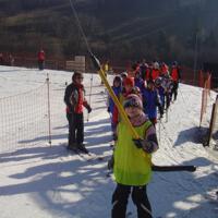 Zdjęcie ilustracyjne wiadomości: IV Mistrzostwa Zespołu Szkół w Świniarsku w slalomie gigancie Kokuszka 2008 #3