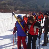 Zdjęcie ilustracyjne wiadomości: IV Mistrzostwa Zespołu Szkół w Świniarsku w slalomie gigancie Kokuszka 2008 #4