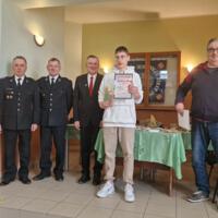 Eliminacje gminne Ogólnopolskiego  Turnieju Wiedzy Pożarniczej „Młodzież  Zapobiega Pożarom”